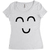 keep smile Women's Triblend Scoop T-shirt