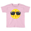Lemon with Glasses Toddler T-shirt