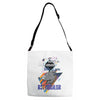 who loves rotweiller Adjustable Strap Totes