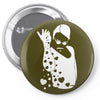 salt bae extra love Pin-back button