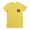 trump shit pocket Ladies Fitted T-Shirt
