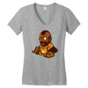 gentleman t Women's V-Neck T-Shirt