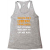 liberal for halloween Racerback Tank