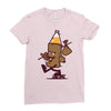 cool characters Ladies Fitted T-Shirt