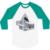 portal bird 3/4 Sleeve Shirt