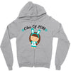 class o f 2018 cool girl Zipper Hoodie