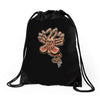 in space no one can hear you scream Drawstring Bags