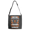 Never Underestimate The Strength Of A Leukemia Cancer Warrior Adjustable Strap Totes