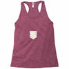 Free Birds Pocket Racerback Tank