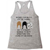 MONEY CAN BUY A LOT OF THINGS, Racerback Tank