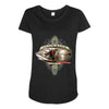 slowride surf men's surfing Maternity Scoop Neck T-shirt