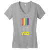 Lightsaber Rainbow Women's V-Neck T-Shirt
