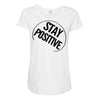 positive Maternity Scoop Neck T-shirt