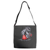 mma bulldog final Adjustable Strap Totes