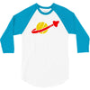 the spaceman logo 3/4 Sleeve Shirt