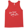 get your geek on white type tee Tank Top