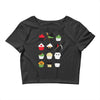 cupcake costume party Crop Top