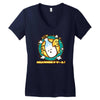 milk Women's V-Neck T-Shirt