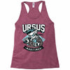 polar bear hunting Racerback Tank