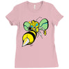 bumble bee Ladies Fitted T-Shirt