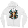 mnk never die Zipper Hoodie