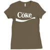 enjoy coke Ladies Fitted T-Shirt