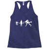 alien arith metic Racerback Tank
