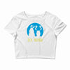 tick and arthur Crop Top