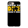 born to dive forced to work iPhone 8 Plus