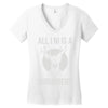 all i ni Women's V-Neck T-Shirt