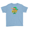 raised by elves elf christmas Youth Tee