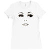 girl eye face Ladies Fitted T-Shirt