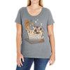 the dude abides Ladies Curvy T-Shirt