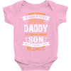 Super Cool Daddy Of A Freaking Awesome Son Baby Onesie
