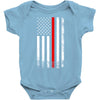 Vintage American Flag Baby Onesie