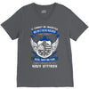 navy veteran 2 V-Neck Tee