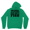 work is for people Hoodie