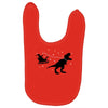 noel dinosaur Baby Bibs