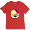 cat V-Neck Tee