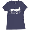 super corsair race 57 reno air racer decal f4u f2g air racing Ladies Fitted T-Shirt