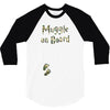 Muggle On Board Army 3/4 Sleeve Shirt