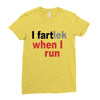 i  fartlek Ladies Fitted T-Shirt