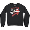 happy 4th of july Crewneck Sweatshirt