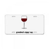 grandmas sippy cup License Plate