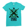 Pubg Ladies Fitted T-Shirt