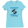 Grandpa is my Name Fishing Is My Game Ladies Fitted T-Shirt