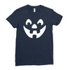 jack o lantern halloween Ladies Fitted T-Shirt