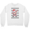 ugly santa dabbing Crewneck Sweatshirt