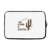 go climb a cactus Laptop sleeve