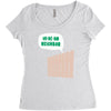 hi de ho neighbor Women's Triblend Scoop T-shirt
